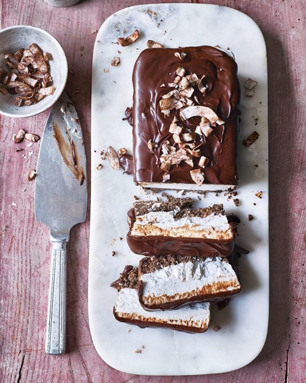 Bounty parfait cheesecake 