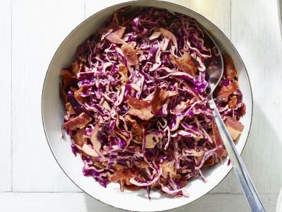 Bourbon-bacon slaw