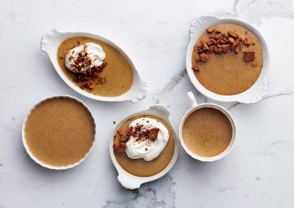 Bourbon-butterscotch pudding