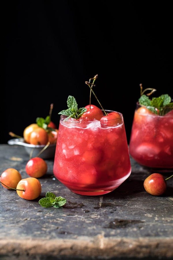 Bourbon cherry old fashioned