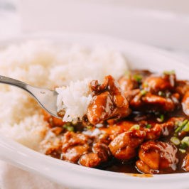 Bourbon chicken