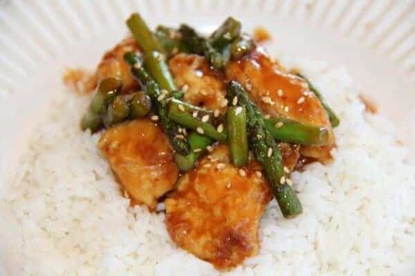 Bourbon chicken