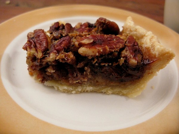 Bourbon chocolate pecan pie
