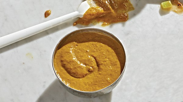 Bourbon hot mustard BBQ sauce