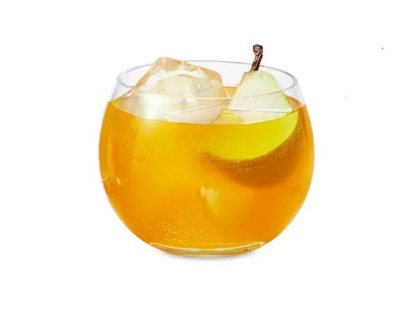 Bourbon-pear punch
