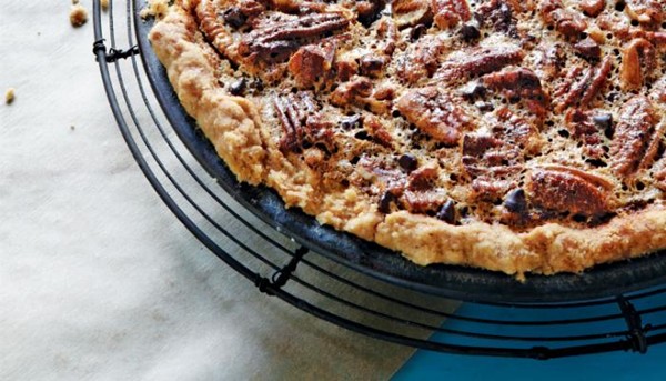 Bourbon pecan pie