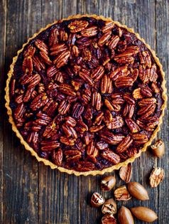 Bourbon pecan pie