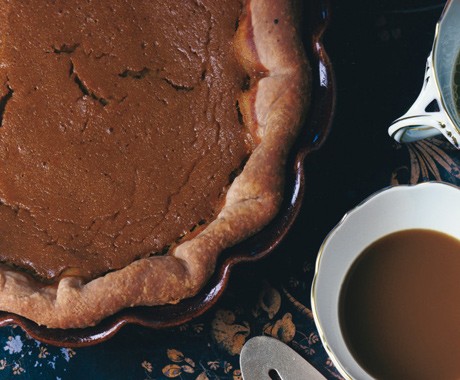 Bourbon pumpkin pie