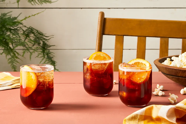 Bourbon punch from Basil Hayden®