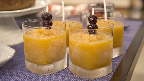 Bourbon slush