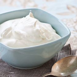 Bourbon whipped cream