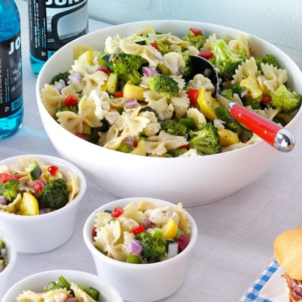 Bow tie pasta salad