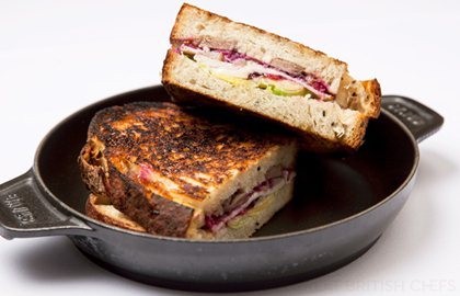 Boxing Day turkey toastie