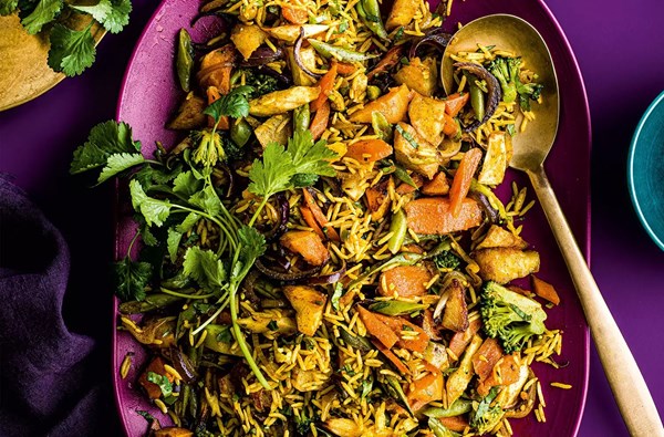 Boxing Day veg fried rice