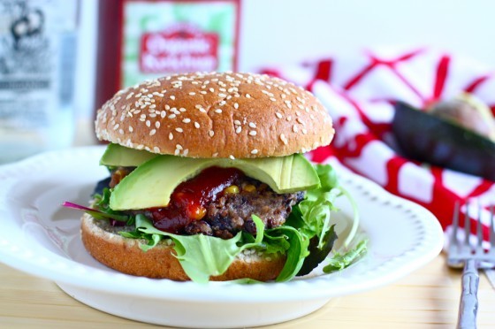Boyfriend-approved spicy black bean burgers