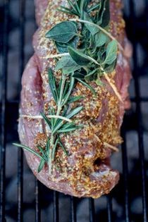 Braaied, marinated beef fillet