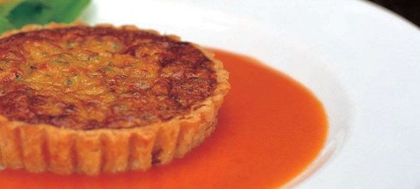 Bracadale crab tart