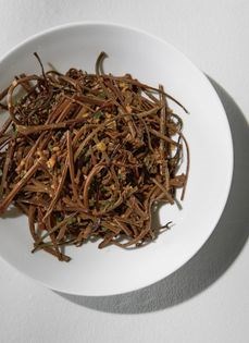 Bracken salad (Gosari namul)