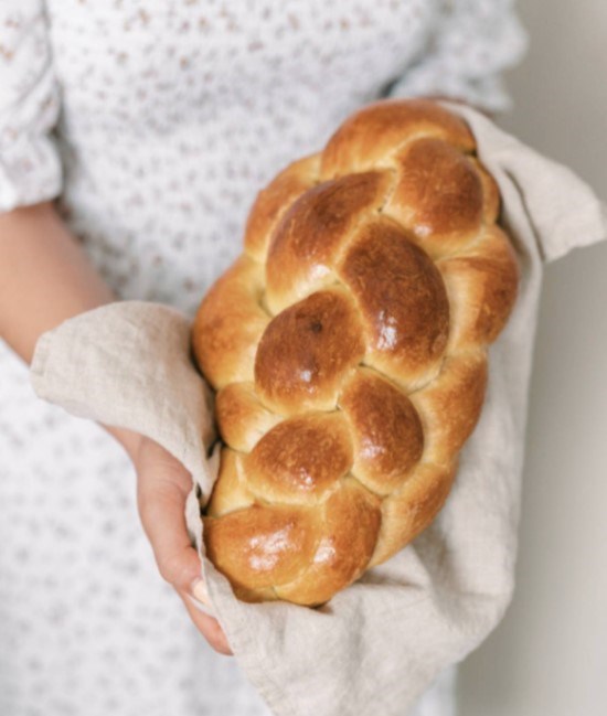 Braided brioche