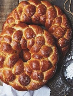 Braided challah
