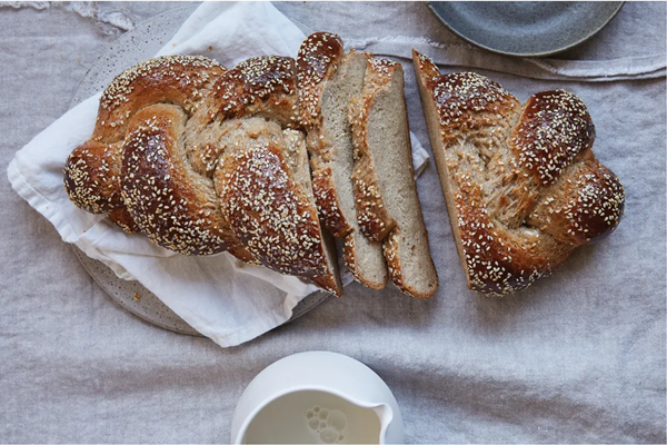 Braided challah