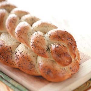 Braided egg bread