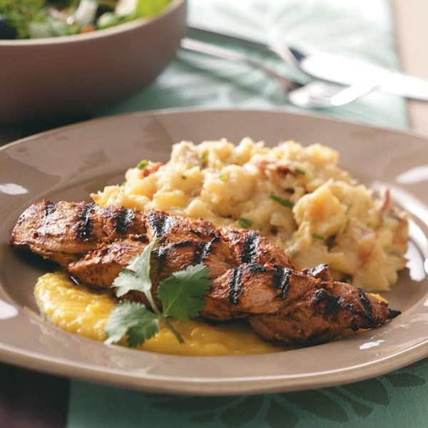 Braided pork tenderloins 