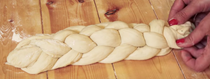 Braiding dough
