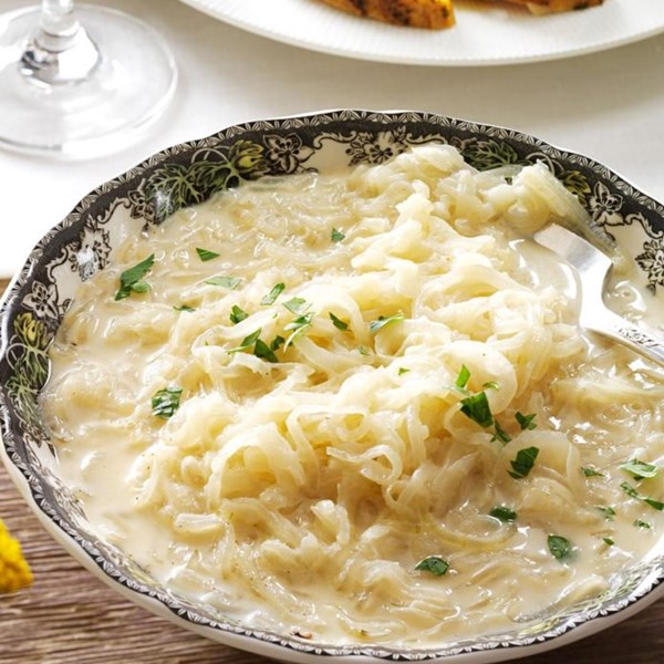 Braised & creamy Vidalia onions