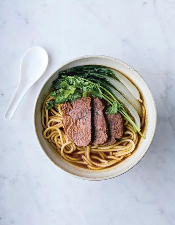 Braised beef noodle soup