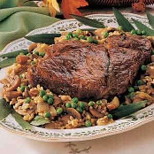 Braised beef with barley