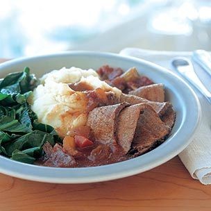 Braised brisket