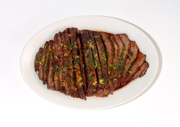 Braised brisket