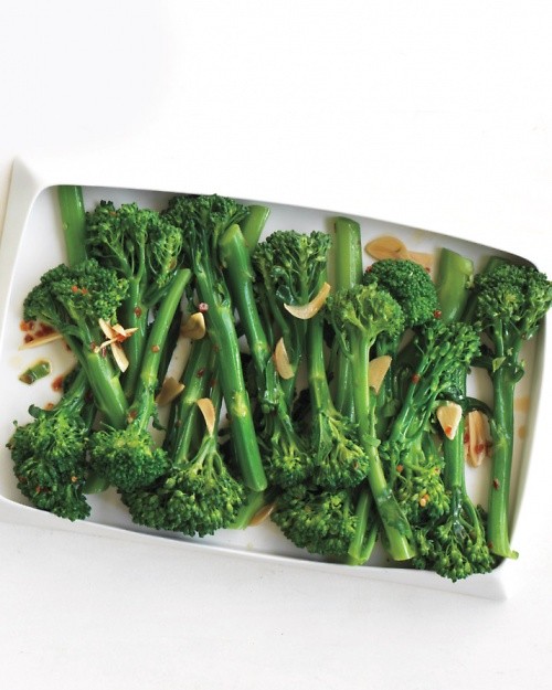 Braised broccolini