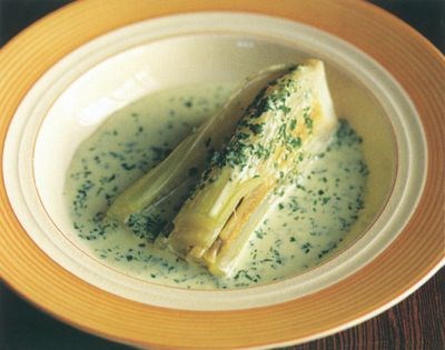 Braised celery hearts