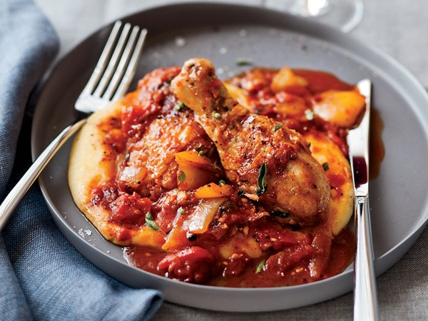 Braised chicken all'Arrabbiata