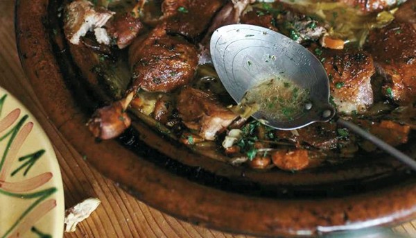 Braised chicken legs