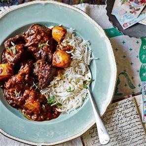 Braised coconut and chilli beef