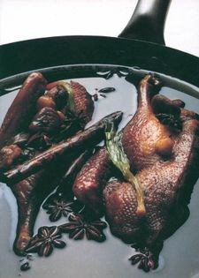 Braised duck with chestnuts