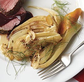 Braised fennel with orange
