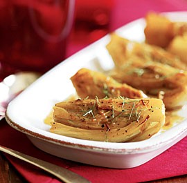 Braised fennel with pastis