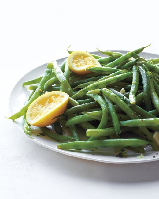 Braised green beans