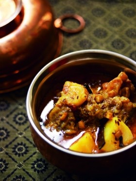 Braised lamb