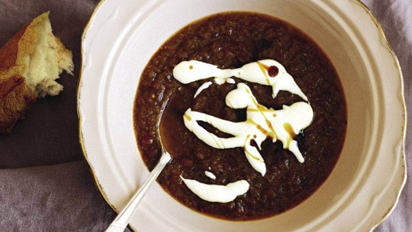 Braised lamb and eggplant