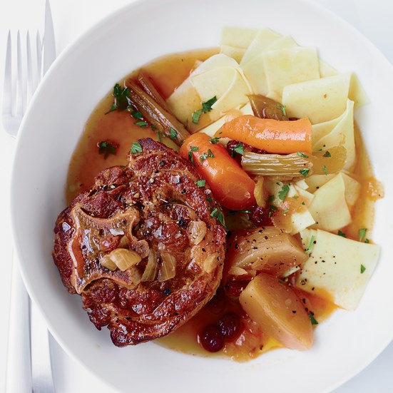 Braised lamb neck with turnip [Tony Maws]
