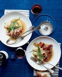 Braised lamb with potatoes