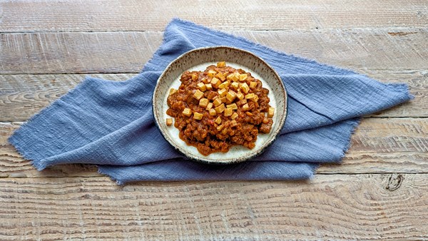 Braised lamb with split peas (Khoresh-e gheymeh)