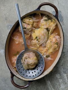 Braised meatballs (Gupta)