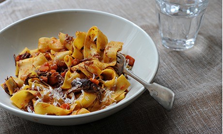 Braised ox cheek ragu