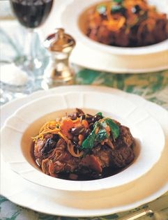 Braised oxtail